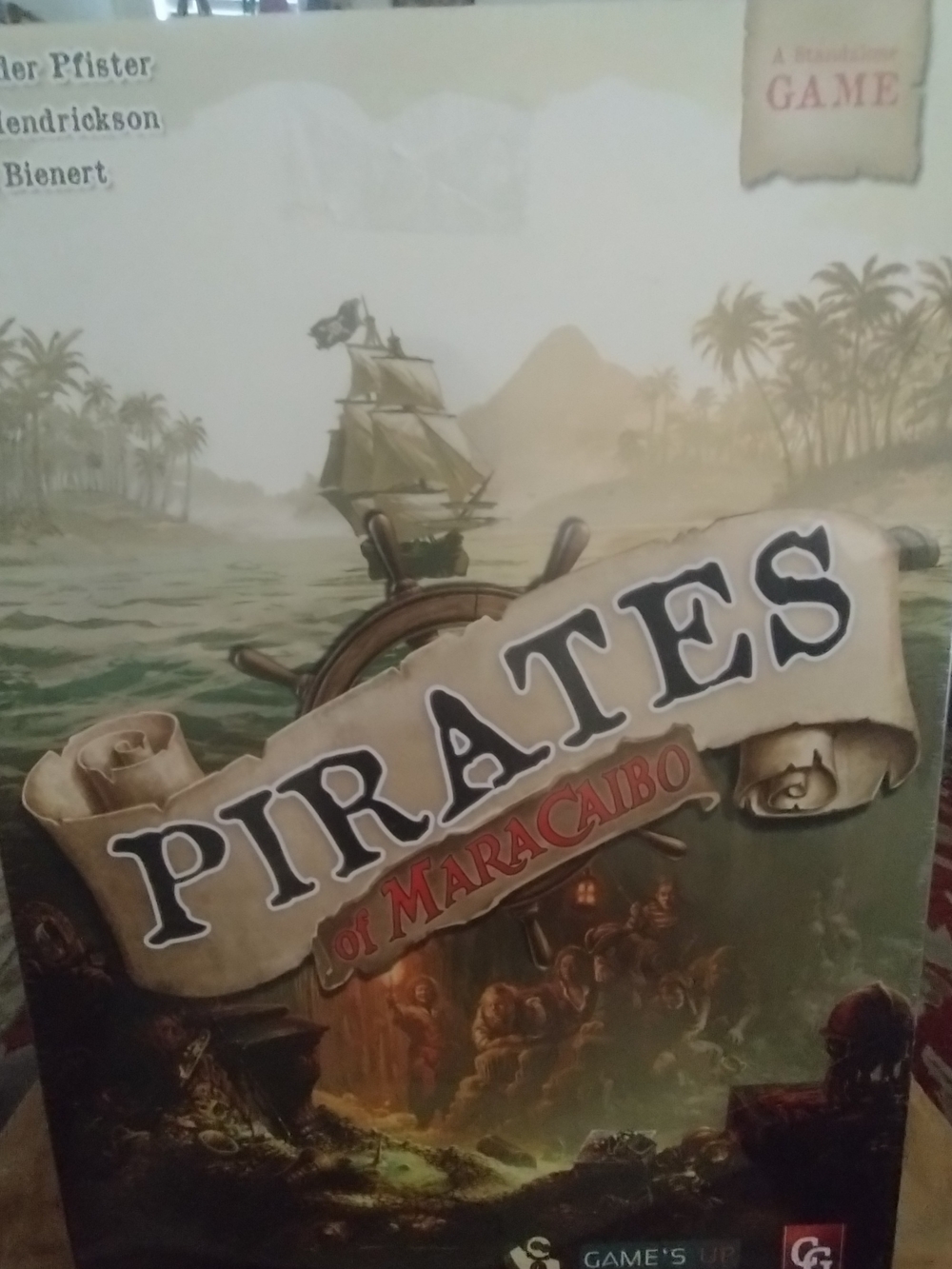 Pirates of Maracaibo Party Game - Green Theme